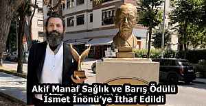 Akif Manaf Sağlık ve Barış Ödülü...