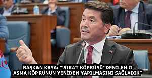 BAŞKAN KAYA: #039;SIRAT KÖPRÜSÜ#039;...