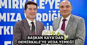 BAŞKAN KAYADAN DEMİRKALE#039;YE...