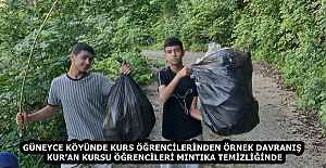 GÜNEYCE KÖYÜNDE KURS ÖĞRENCİLERİNDEN...