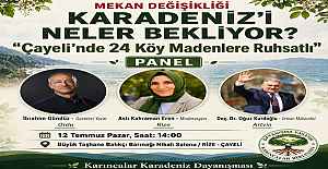 MADENLERE KARŞI KARADENİZ DAYANIŞMASI  ÇAYELİNDE 24 KÖY MADENLERE KARŞI İŞ BİRLİĞİ İÇİNDE