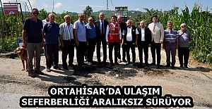 ORTAHİSAR’DA ULAŞIM SEFERBERLİĞİ ARALIKSIZ SÜRÜYOR