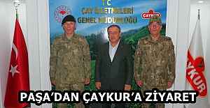 PAŞA’DAN ÇAYKUR’A ZİYARET