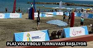 PLAJ VOLEYBOLU TURNUVASI BAŞLIYOR