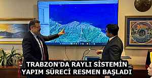 TRABZON#039;DA RAYLI SİSTEMİN YAPIM...