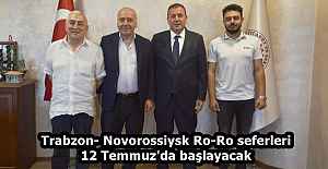 Trabzon- Novorossiysk Ro-Ro seferleri...