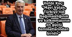 Vehbi Koç: “Mavi Vatan, Türkiye’nin bağımsızlığının ve kalkınmasının en güçlü teminatlarından biridir”
