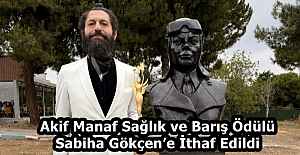 Akif Manaf Sağlık ve Barış Ödülü Sabiha Gökçen’e İthaf Edildi