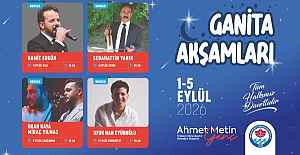 GANİTA AKŞAMLARI'NDA KONSERLER SÜRÜYOR