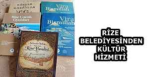 RİZE BELEDİYESİNDEN KÜLTÜR HİZMETİ