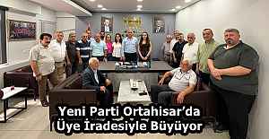 Yeni Parti Ortahisar’da Üye İradesiyle Büyüyor