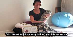 “Akif Manaf Sağlık ve Barış Ödülü” Şimdi de Fransa’da