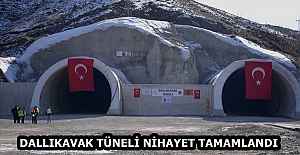 DALLIKAVAK TÜNELİ NİHAYET TAMAMLANDI