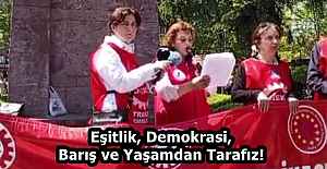 Eşitlik, Demokrasi, Barış ve Yaşamdan...
