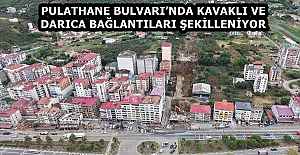 PULATHANE BULVARI’NDA KAVAKLI VE DARICA BAĞLANTILARI ŞEKİLLENİYOR