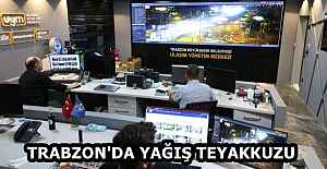 TRABZON#039;DA YAĞIŞ TEYAKKUZU