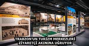 TRABZON’UN TURİZM MERKEZLERİ ZİYARETÇİ AKININA UĞRUYOR