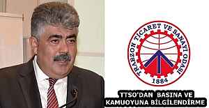  TTSO'DA  BASINA VE KAMUOYUNA BİLGİLENDİRME