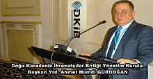 Doğu Karadeniz İhracatçılar Birliği Yönetim Kurulu Başkan Yrd. Ahmet Hamdi GÜRDOĞAN