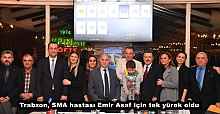Trabzon, SMA hastası Emir Asaf için tek yürek oldu