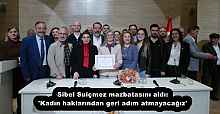 Sibel Suiçmez mazbatasını aldı: 'Kadın haklarından geri adım atmayacağız'