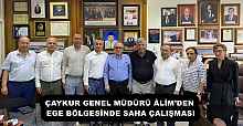 ÇAYKUR GENEL MÜDÜRÜ ÂLİM’DEN EGE BÖLGESİNDE SAHA ÇALIŞMASI