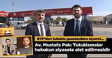 BTP’den tutuklu gazeteciler, Batuhan Çolak ve Süha Çardaklı’ya ziyaret…