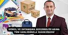 GÖNÜL VE DAYANIŞMA SEFERBELİĞİ ADINA TÜM VARLIĞIMIZLA YANINIZDAYIZ