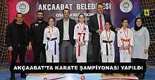 AKÇAABAT’TA KARATE ŞAMPİYONASI YAPILDI