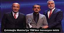 Çolakoğlu Makina’ya TİM’den inovasyon ödülü