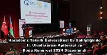 Karadeniz Teknik Üniversitesi Ev Sahipliğinde II. Uluslararası Apiterapi ve Doğa Kongresi 2024 Düzenlendi