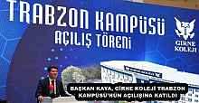 BAŞKAN KAYA, GİRNE KOLEJİ TRABZON KAMPÜSÜ’NÜN AÇILIŞINA KATILDI 
