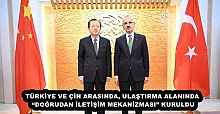 TÜRKİYE VE ÇİN ARASINDA, ULAŞTIRMA ALANINDA “DOĞRUDAN İLETİŞİM MEKANİZMASI” KURULDU