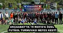 AKÇAABAT’TA 19 MAYIS’A ÖZEL FUTBOL TURNUVASI NEFES KESTİ
