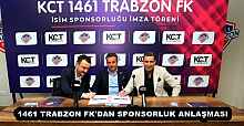 1461 TRABZON FK'DAN SPONSORLUK ANLAŞMASI