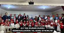 4-6 YAŞ KURAN KURSU ÖĞRENCİLERİNİN YIL SONU ETKİNLİĞİ