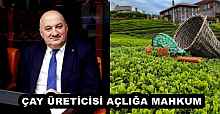 ÇAY ÜRETİCİSİ AÇLIĞA MAHKUM