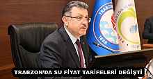 TRABZON’DA SU FİYAT TARİFELERİ DEĞİŞTİ