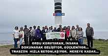 ORDU KORUYARAK, İNSANA DOKUNARAK GELİŞİYOR, GÜÇLENİYOR… TRABZON  HIZLA BETONLAŞIYOR.  NEREYE KADAR…