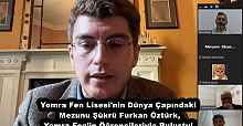 Yomra Fen Lisesi'nin Dünya Çapındaki Mezunu Şükrü Furkan Öztürk, Yomra Fen’in Öğrencileriyle Buluştu!