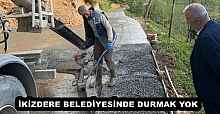 İKİZDERE BELEDİYESİNDE DURMAK YOK
