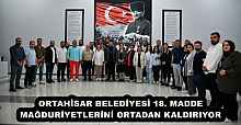ORTAHİSAR BELEDİYESİ 18. MADDE MAĞDURİYETLERİNİ ORTADAN KALDIRIYOR