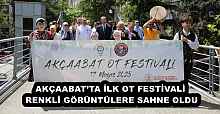 AKÇAABAT’TA İLK OT FESTİVALİ RENKLİ GÖRÜNTÜLERE SAHNE OLDU