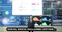 SOSYAL MEDYA KULLANIMI ARTIYOR...