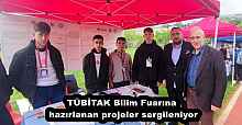 TÜBİTAK Bilim Fuarına hazırlanan projeler sergileniyor