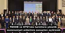 TESOB ve KTÜ’nün turistlere yönelik memnuniyet anketinin sonuçları açıklandı