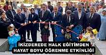 İKİZDEREDE HALK EĞİTİMDEN HAYAT BOYU ÖĞRENME ETKİNLİĞİ