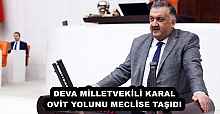 DEVA MİLLETVEKİLİ OVİT YOLUNU MECLİSE TAŞIDI