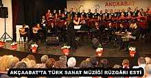 AKÇAABAT’TA TÜRK SANAT MÜZİĞİ RÜZGÂRI ESTİ