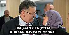 BAŞKAN GENÇ’TEN KURBAN BAYRAMI MESAJI 